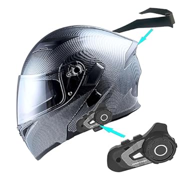 carbon fiber helmet with bluetooth