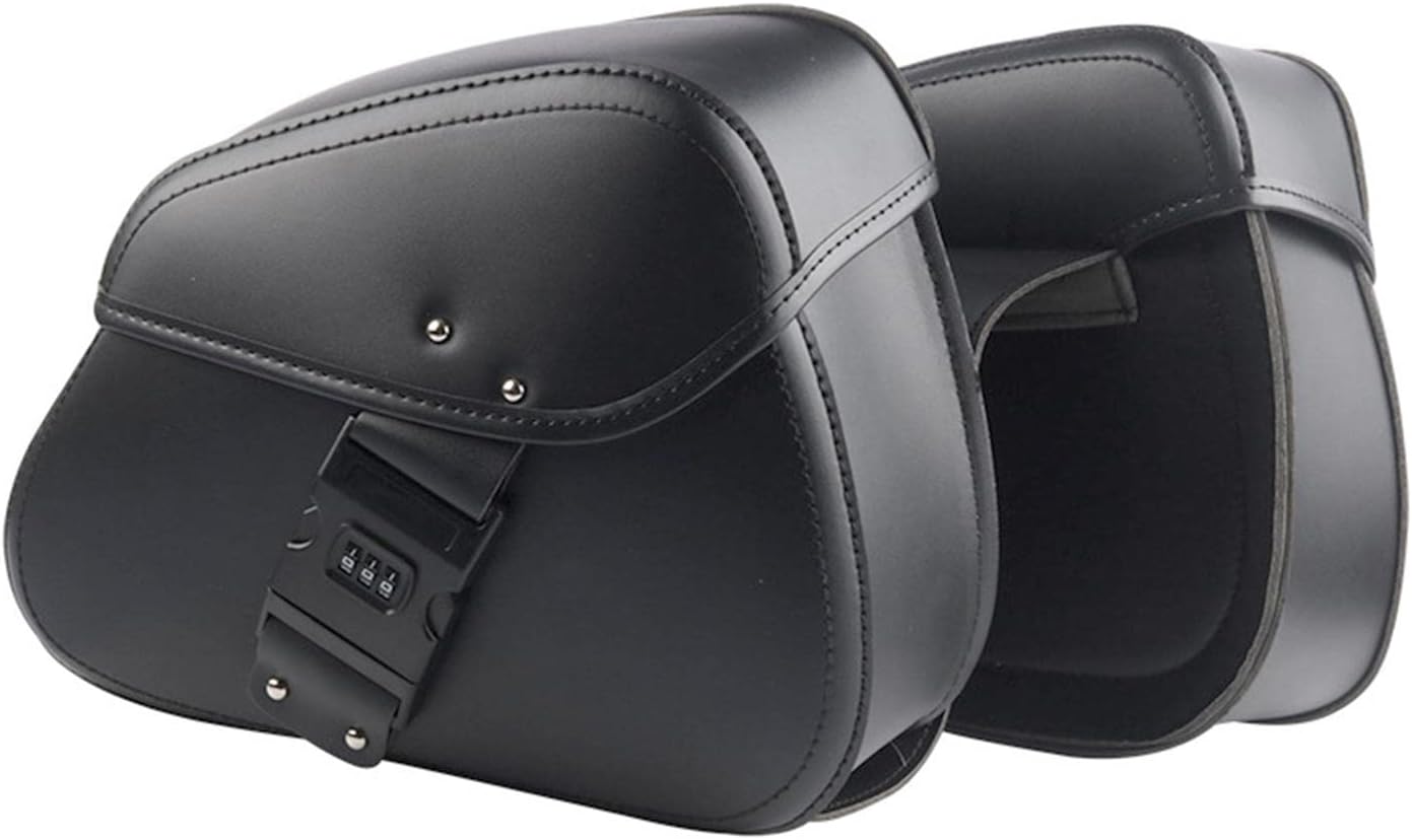 powersports Saddle Bags, Motorcycle Saddlebag Supports Bag, Adjustable Saddle Bags Motorcycles, Dirt Saddle Bags with Simple Installation, Motorcycle Luggage Bags for Motorbikes Riding