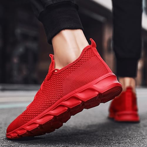 Image of Running Shoes for Men Womens Walking Slip On Tennis Sneakers | Comfortable Lightweight丨Breathable Mesh丨Gym丨Non Slip Sole丨Unisex Shoes丨 Athletic Workout Casual Fashion Sports