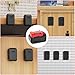 Yosoo Health Gear 20 PCS Drill Holder Wall Mount Tool Holder and Battery Holder 20V Storage Shelf