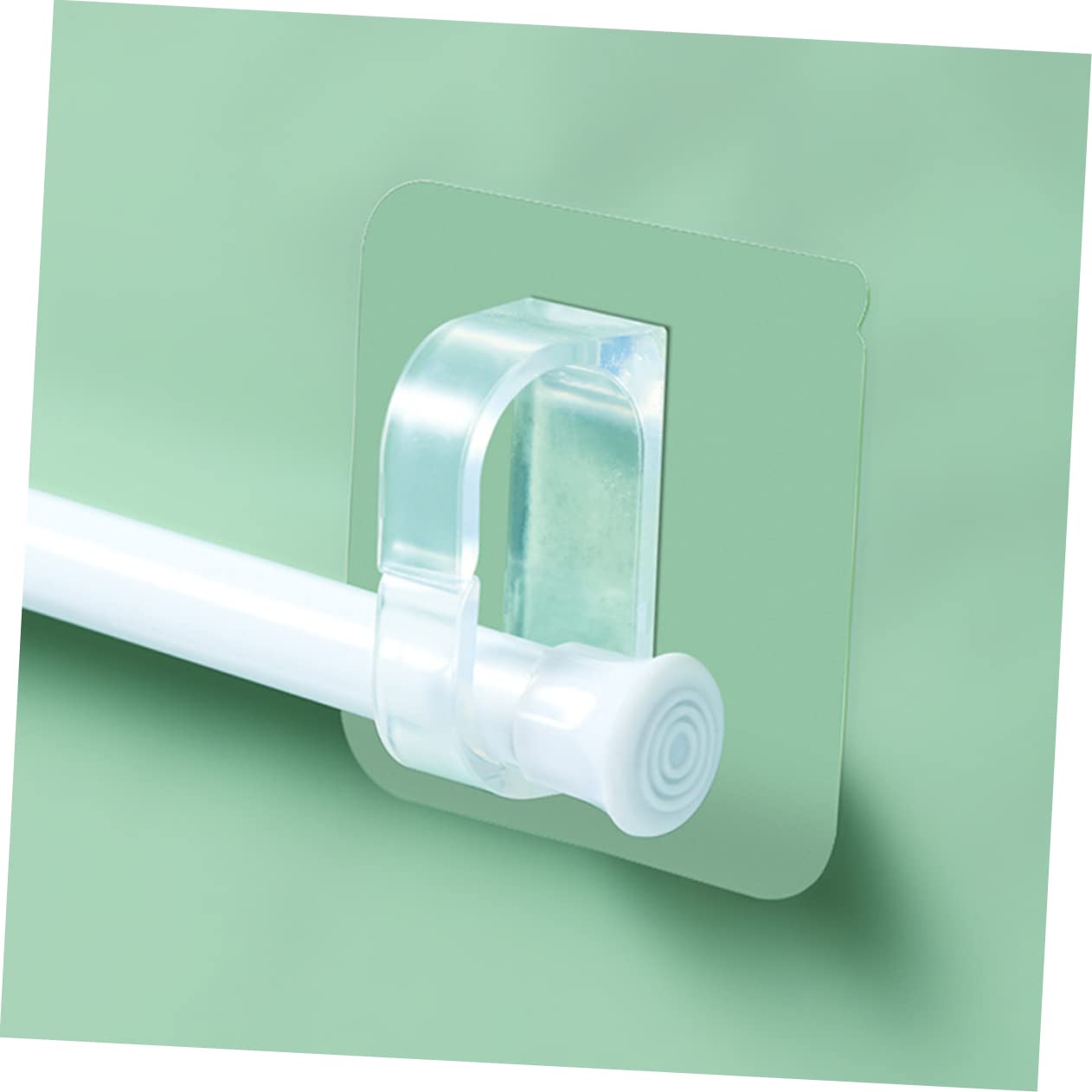 Tofficu Sin Gancho Pegajoso Ganchos Autoadhesivos Ganchos Para Colgar Los Ganchos De Pared Se Pegan Colgante Muro Manos Pequeño Ganchos Adhesivos Transparente Abs 6 Piezas X 4