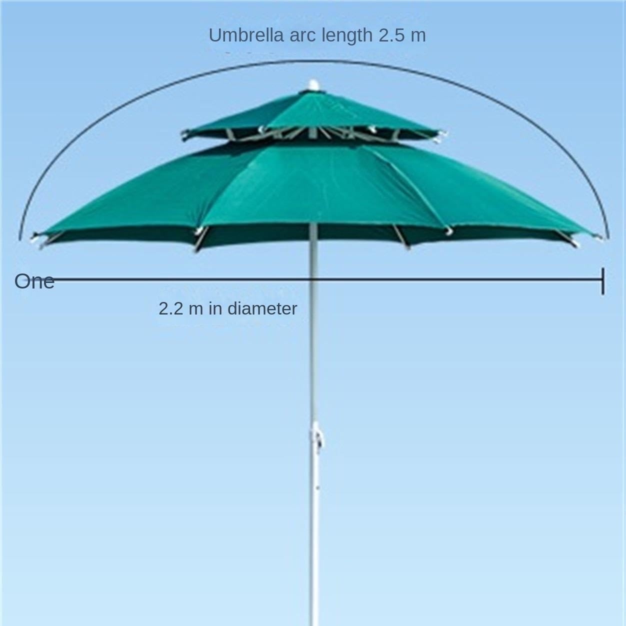 Nowoczesny Parasol Ogrodowy Parasol Ogrodowy Targowy Stołowy Na Zewnątrz Trawnik Przydomowy Bez Podstawy Balkon Plażowy