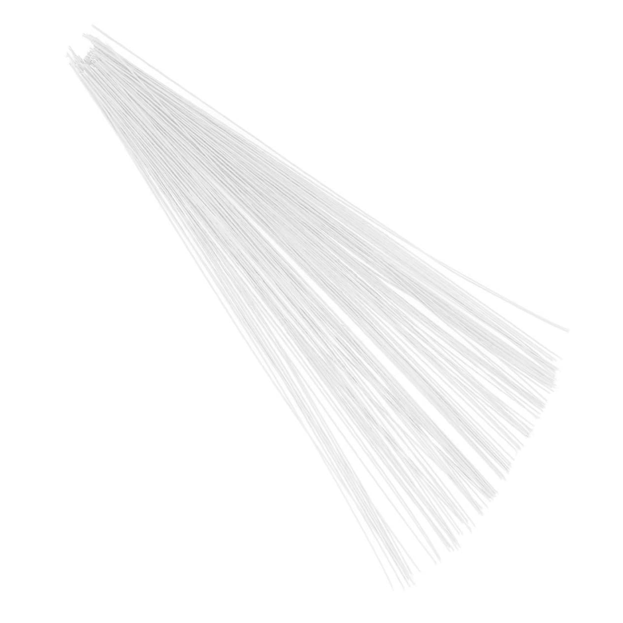 SHINEOFI DIY Flower Stems 150pcs Floral Iron Wire Paper Coating Versatile for Floral Arrangements Craft Projects