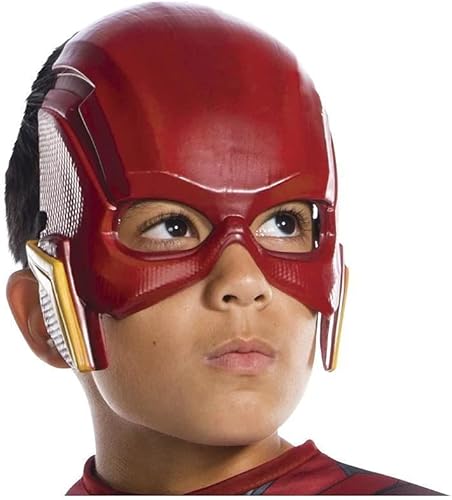 Rubies JL Máscara de Flash para niño 12 talla única Rojo