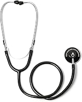 Vista 4 de Keep Calm and Love Penguins - Estetoscopio de una sola cabeza (azul claro)