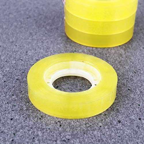 Toyvian Fita transparente para embalagem, 12 peças, para embrulhar presente, escritório, casa, escol