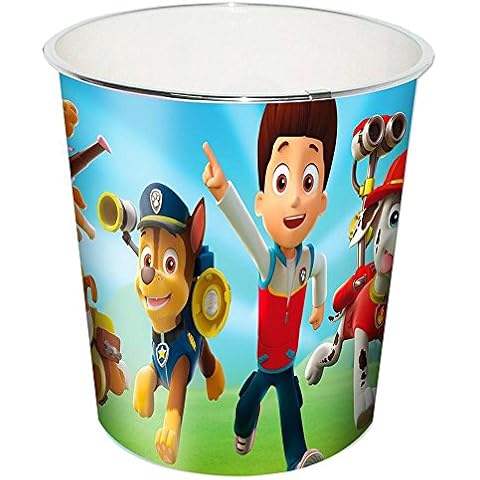 Paw Patrol - Papelera de plástico azul Cover
