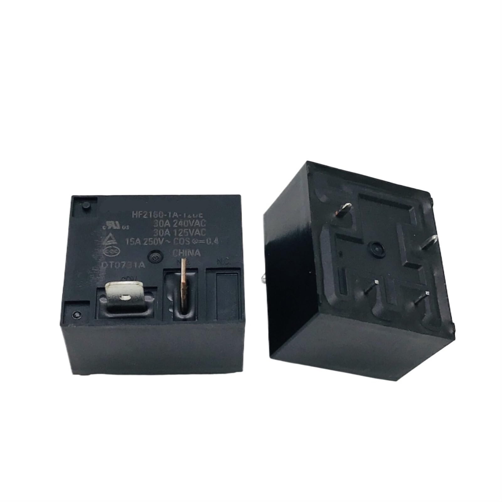 Relais HF2160 1A 24V 30A boîtier robuste pour automatisme industriel - 2