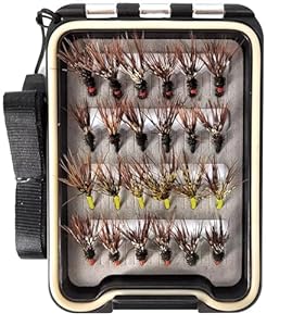 Wifreo Tenkara 24 Trockenfliegen Set, Größe 12
