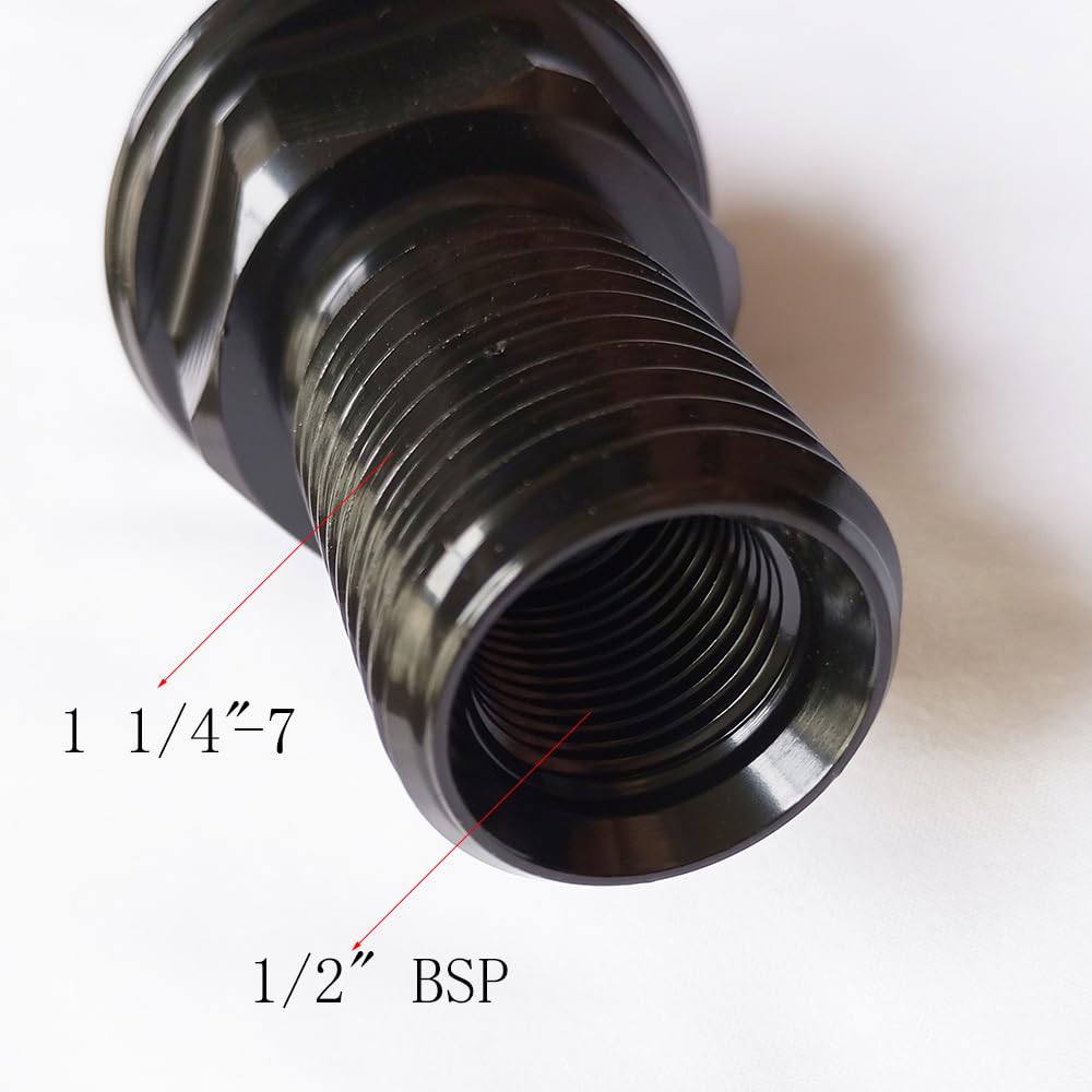 Thread Shaft Adapter for Diamond Wet Core Drill Bits Conversion Connector (BU to Male:1 1/4"-7(1/2 BSP))