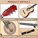 38 Inch Beginner Acoustic Guitar, 6-String Guitar Starter Kit for Starters with Gig Bag, Strings, Strap, Pitch Pipe and Pick, Natural