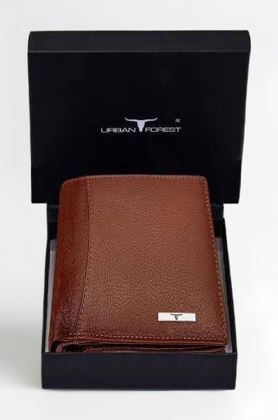 Urban Forest Orlando Redwood Leather Wallet for Men …