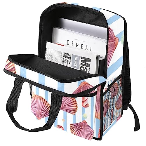 Sac à dos multicolore de 35cm doté de bretelles réglables confortables - 3