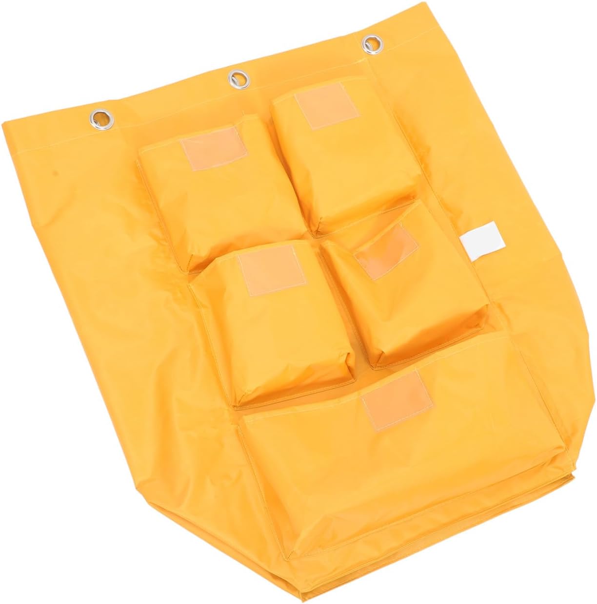 SEWACC Janitorial Cart Bag Replacement with Thickened Cloth for Cleaning Supplies Spacious Heavy-Duty Housekeeping Storage Tote for Hotels and Office Buildings