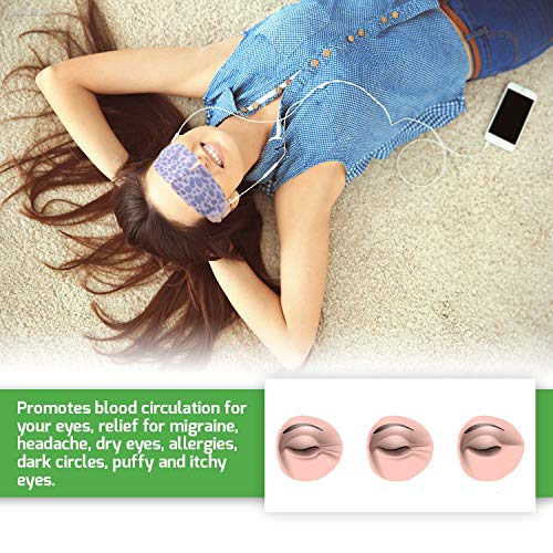 EssencellHB Steam Eye Mask for Dry Puffy Eyes, Dark Circles, Fragrance Free Heated Eye Mask for Sleeping, Travel or at Work.-10pcs - Thumbnail 7