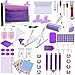 Lenxnmy 161pcs all-Inclusive Strumenti di Pittura Diamante Fai da Te 5D Diamond Painting Tool Set Diamond Art Accessori Kit con A4 Diamond Painting Light Pad, Diamond Art Sealer Colla per DIY Craft immagine