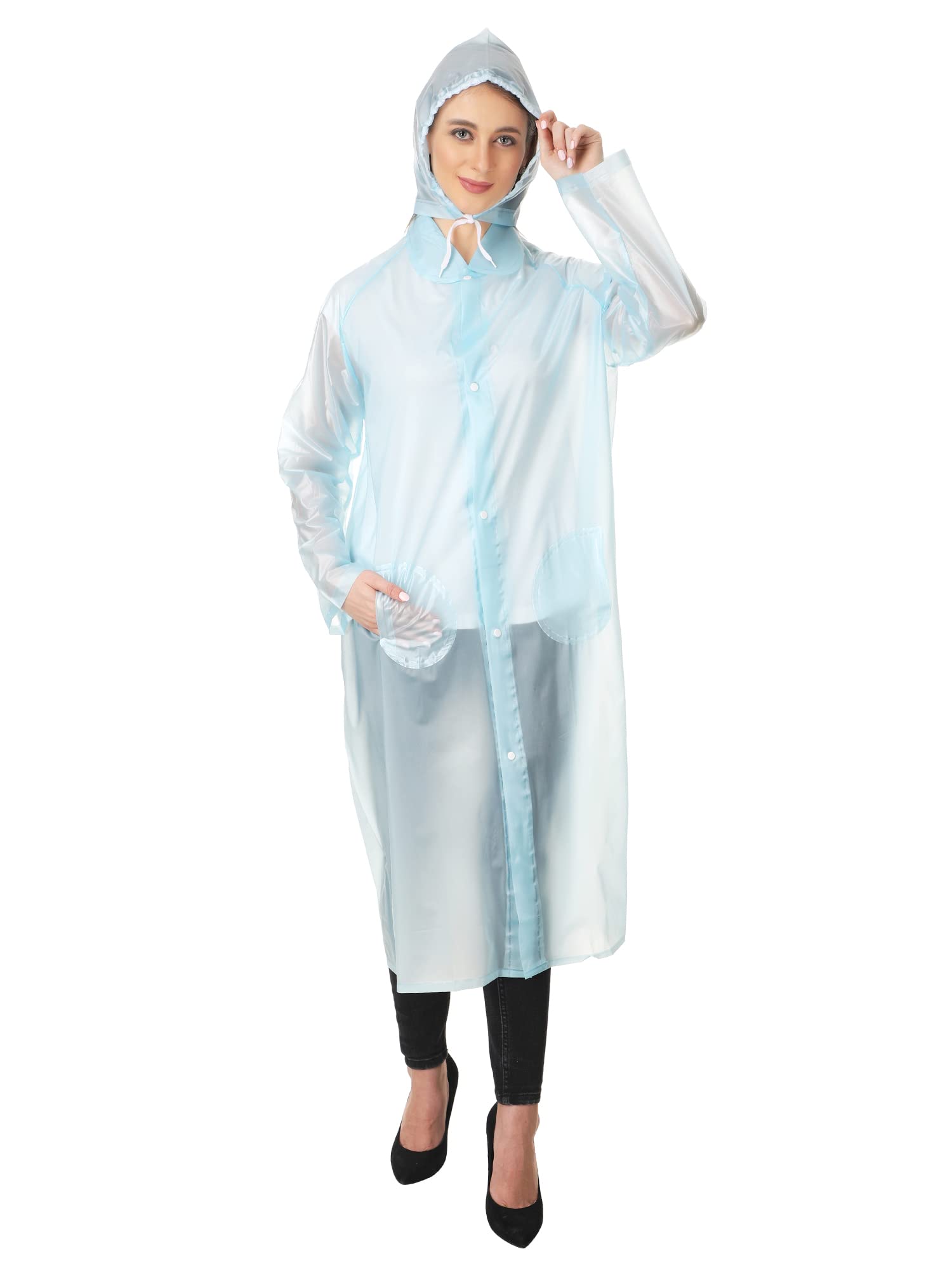 fashion 2021 series stylish women's rain coat absolute comfortable and made with 100% water proof material.