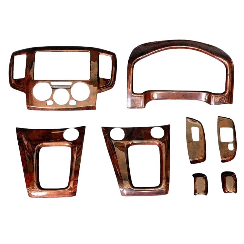 Amazon | YourParts オリジナル3D インテリアパネル 8Pセット ブラウン