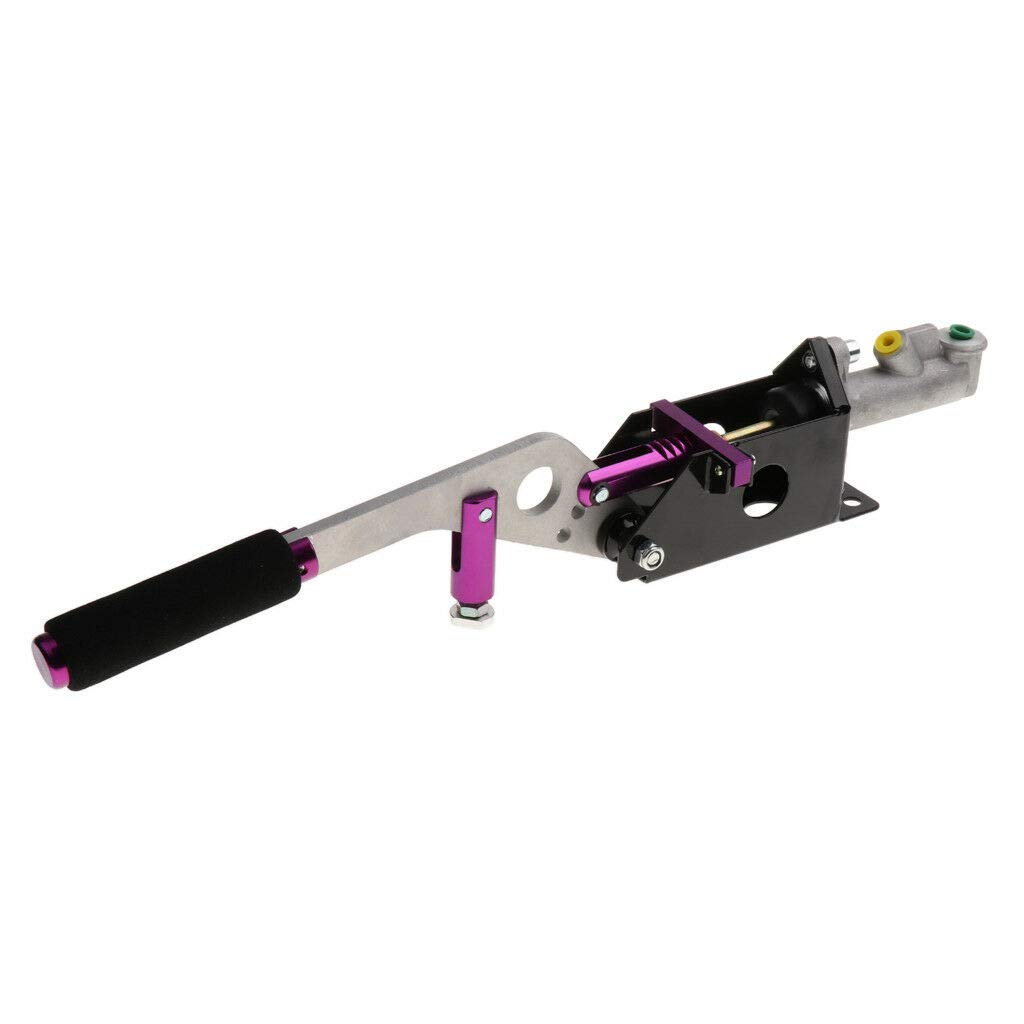 Master Cylinder Hydraulic Drift E-Brake Racing Handbrake Parking Purple