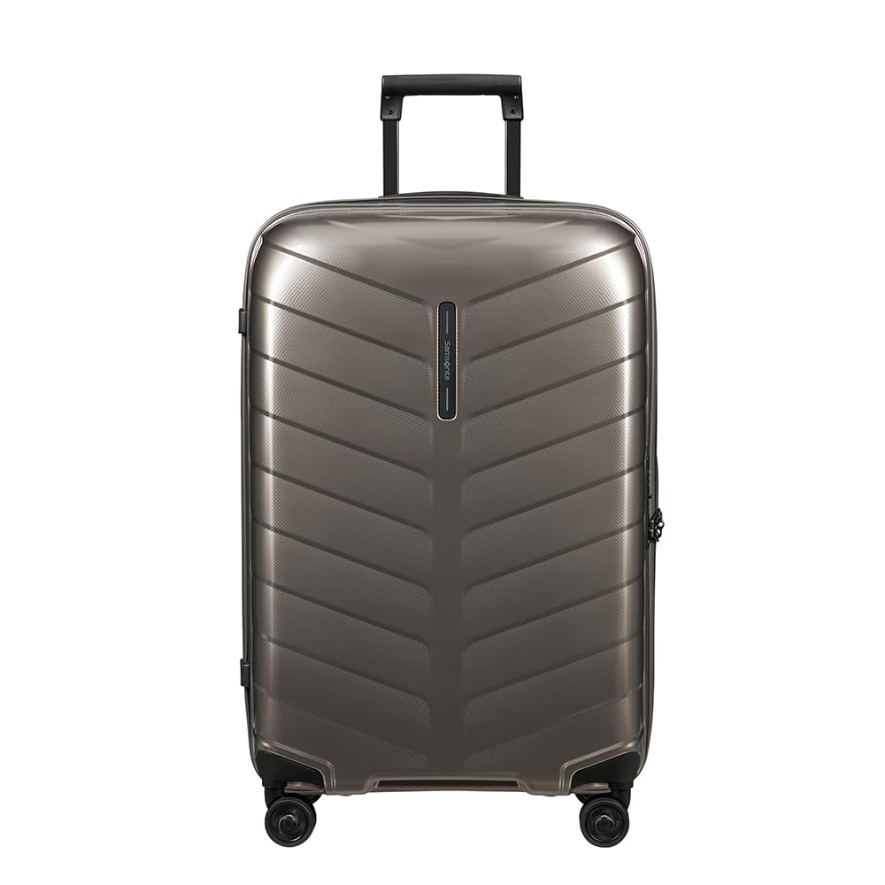 Samsonite Attrix - Spinner M, Koffer, 69 cm, 73 L, Braun (Düne)