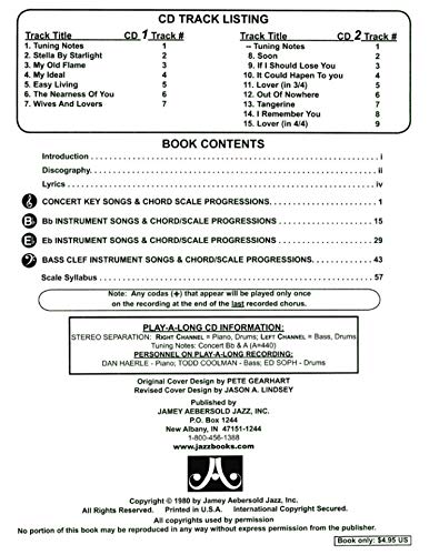 Jamey Aebersold Jazz -- Favorite Standards, Vol 22: Book & 2 CDs: Jazz Play-Along Vol.22