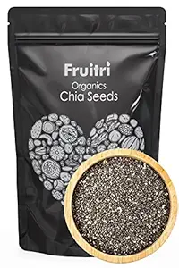 Premium chia seeds for weight loss 1kg - Healthy Snacks, Fiber Rich Diet food chiya seed, Seeds for eating | rich in omega 3 Seeds mix|