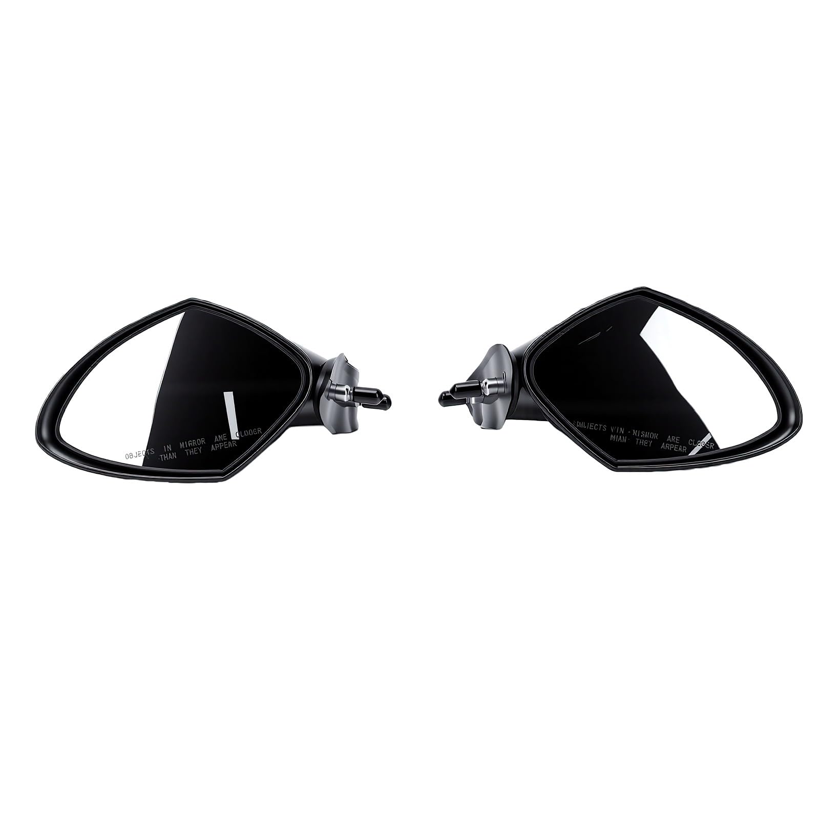 AMONIDA Set Specchietti Retrovisori Marini, Struttura Nera Resistente per WaveRunner VXR e FS, Sicurezza Avanzata, 2 Pezzi