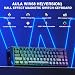 AULA WIN68 HE Mechanical Gaming Keyboard 60%, Hall Effect Magnetic Switch, Fast Trigger Mode Adjustable Actuation, 8000Hz Polling Rate, RGB Backlit Wired Keyboard for Laptop/PC Gamer, Image 2