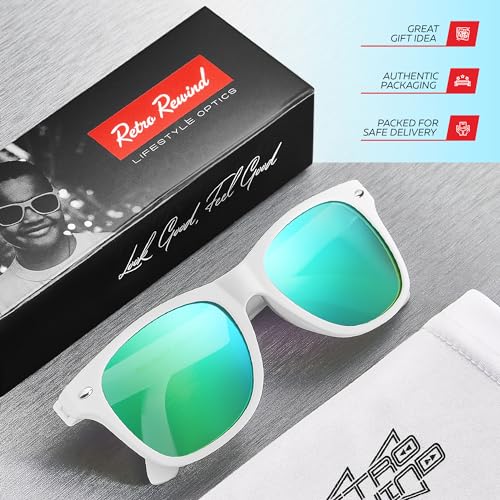 Image of Retro Rewind Kids Sunglasses for Boys Girls Age 3-12 - Shatterproof UV400 Toddler Children Sun Glasses