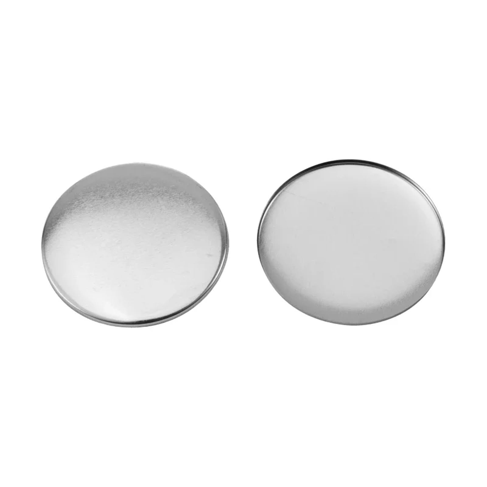 100 STÜCKE 44 MM 58 MM Kunststoff Metall Schlüsselanhänger Abzeichen Pin Button Maker Teile Blank Runde Abzeichen Liefert Kompatibel(58MM Metal -100PCS)