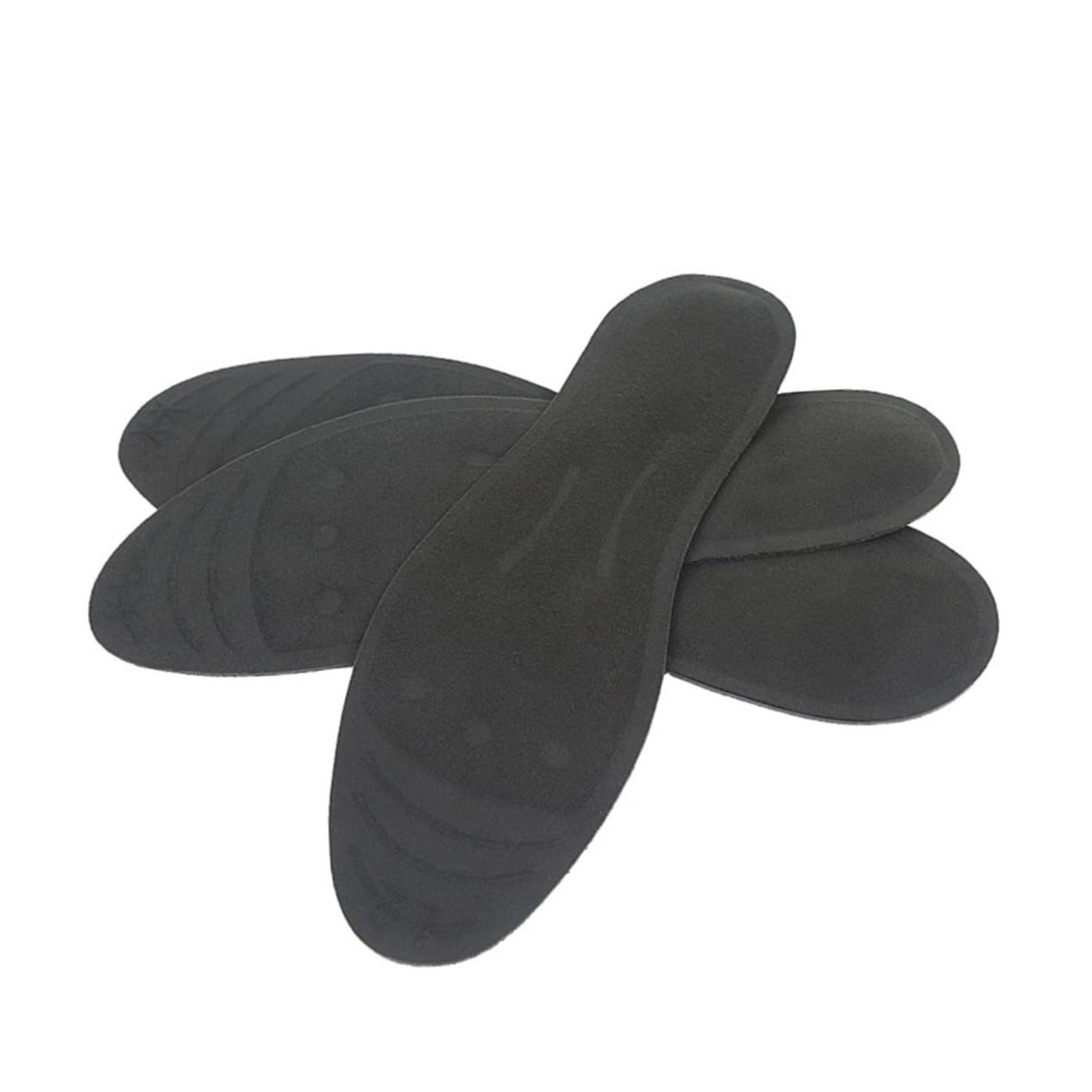 FRCOLOR 3stücke Tpu Flüssige Massage-einlegesohlen Für Orthopädische Schuhe Schwarz Therapeutische Unterstützung Bei Plantarfasziitis Und Plattfuß Für Und Schmerzlinderung
