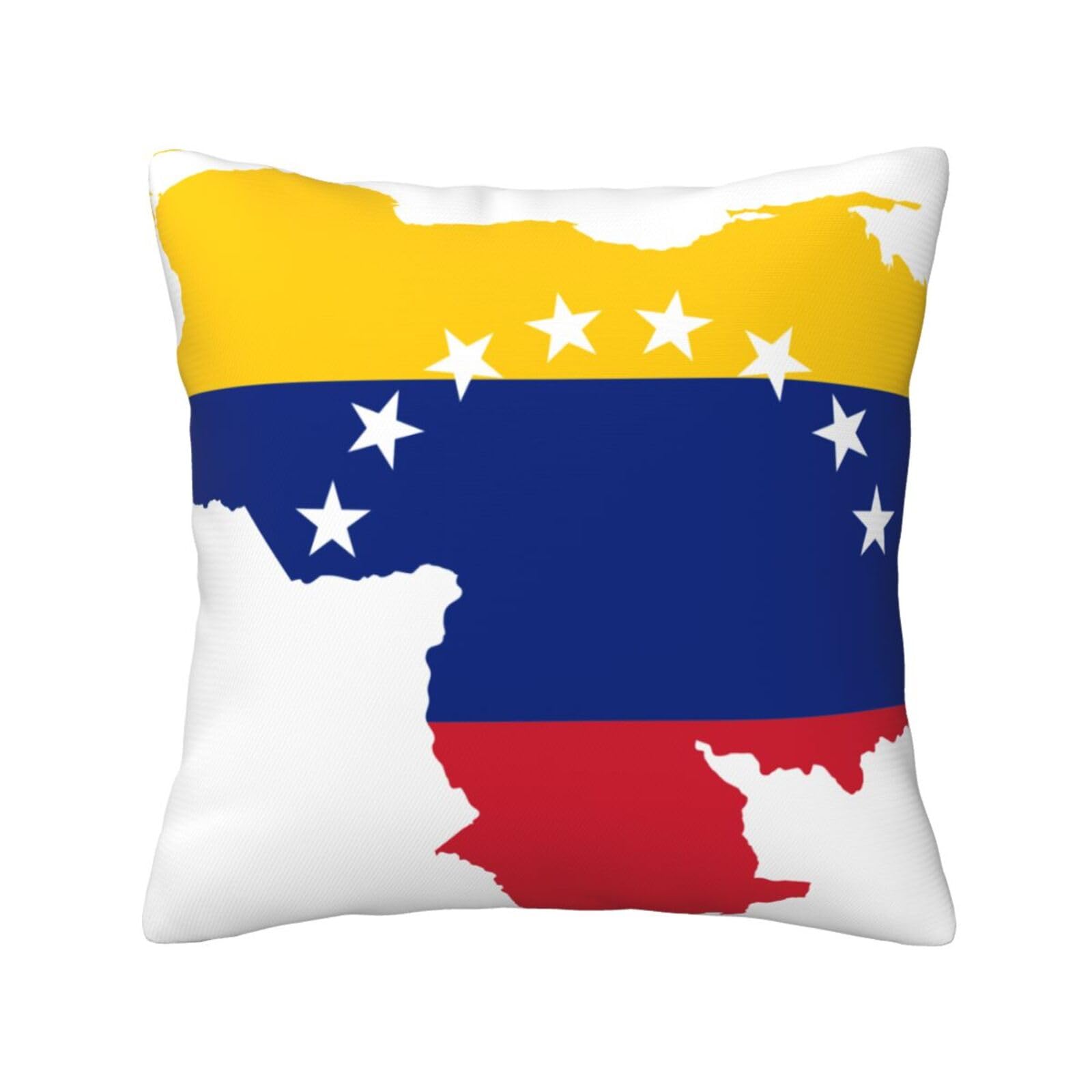 FFSHKOWE venezuela flag Decorative Throw Pillow Cover Double-Sided Printed Cushion Cover for Sofa Couch Bed Chair 30 x 30cm