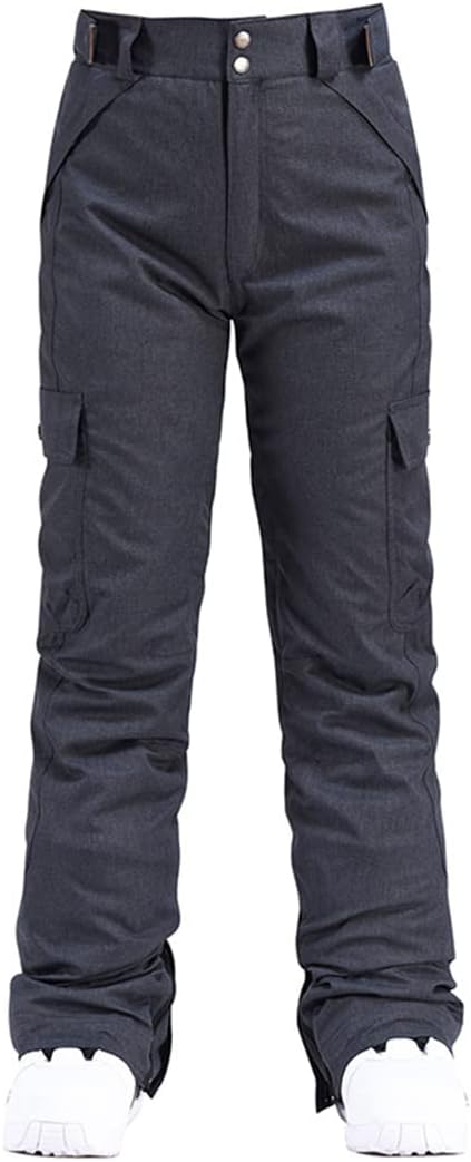 Winter Ski Pants Men Women Warm Outdoor Sports Breathable Couple Snow Trousers Windproof Waterproof Skiing Snowboard Pants