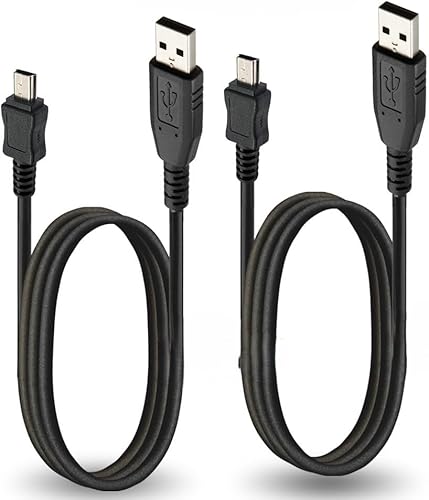 T POWER 2 cables USB para Sony MP3, reproductor de MP4 NWZ NW PMX SanDisk Sansa Clip, Sanyo GPS EasyStreet, Sony Ericsson Xperia Cable de