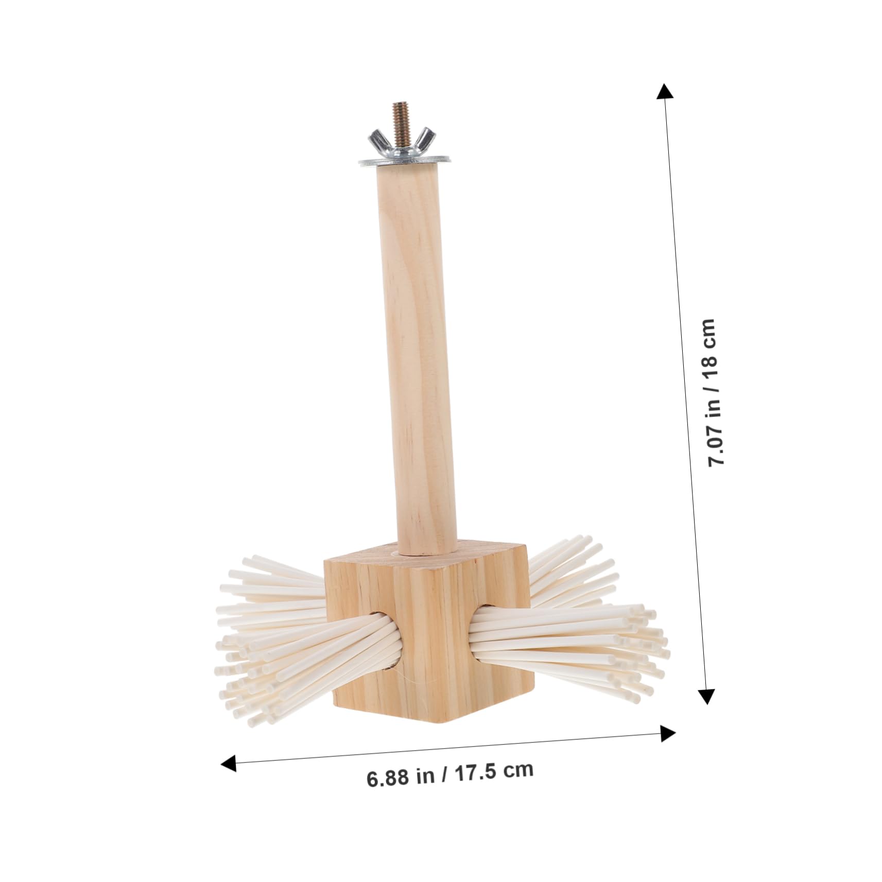 BESPORTBLE 4piezas Percha para Aves Soporte De Jaula para Periquitos y Cacatúas Estable y De Instalar Accesorio para y Ejercicio De Patas