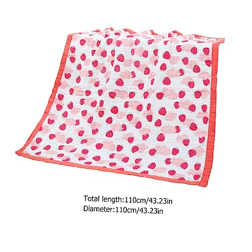 Zerodeko 2 Stks Baby Print Gooi Quilt Hooded Baby Handdoeken Kids Slaapzakken Kids Badhanddoeken Waterabsorptie Handdoek Baby Inbakeren Deken Baby Inbakeren Wrap Pasgeboren Badhanddoek - Afbeelding 5