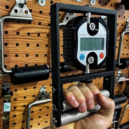 Misuratore di forza della presa della mano, dinamometro digitale per allenamento e riabilitazione, regolabile per fitness e palestra