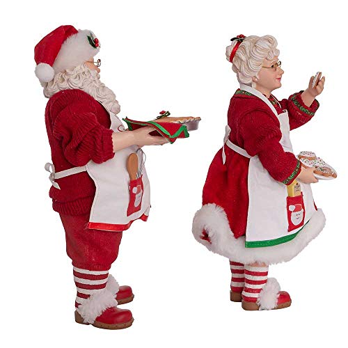 Kurt S. Adler Mr. and Mrs. Santa Set