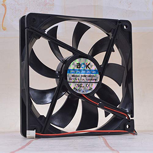 Power Supply Ultra-Quiet Fan BDM12020S 120 * 20MM 12V 0.15A Chassis Fan