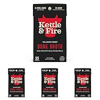 Vista 23 de Kettle & FIRE Caldo de Hueso de Res Chipotle, 16.9 oz