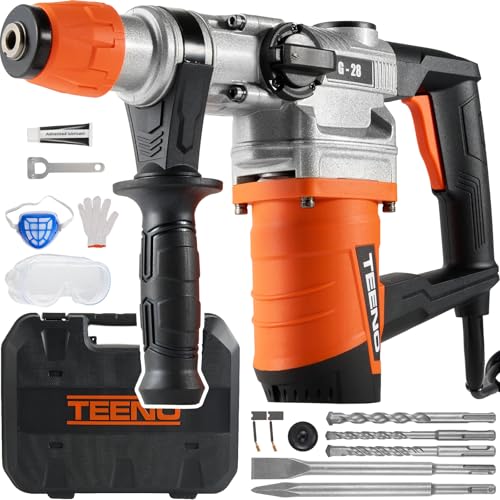 La mejor comparación de Cincel precio los preferidos por los clientes. 32 Rotomartillo Cincelador Industrial Sds Teeno G28 1600w