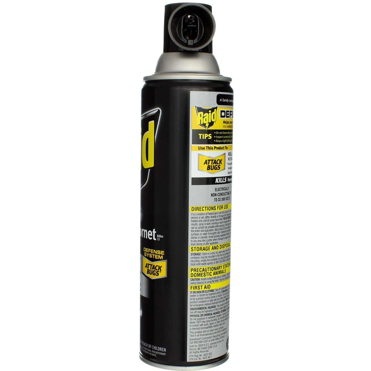 Raid Wasp & Hornet Killer Spray 14 oz (Pack of 5)
