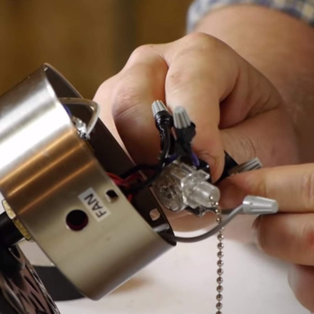 Pull Chain Switch Zing Ear ZE-109 Ceiling Fan Switch Ceiling Fan Light Lamp Replacement 2 Pack Nickel - Image 5