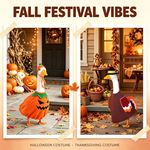 10 Set Porch Goose Outfits for 23 Inch Lawn Goose Holiday Costumes - image 4