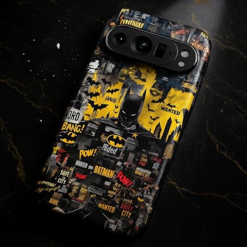 Image of MILLION CASES Bat Signal Crystal Case for Google Pixel 8a, Google Pixel 8a Back Cover Case(2024) - PC