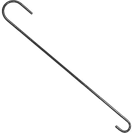 More Birds 18-Inch Steel Extension Hook for Bird Feeders, Plants, and Windchimes:...