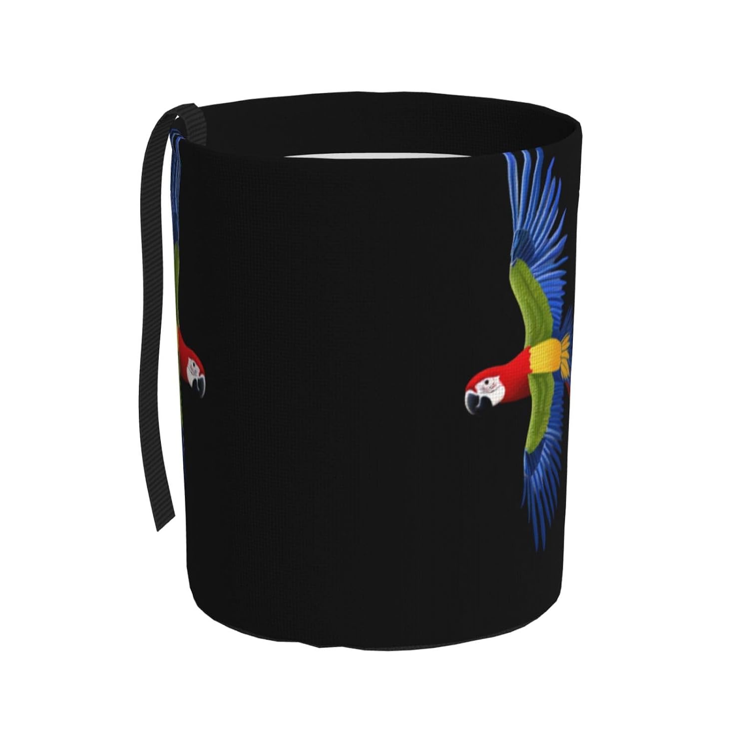 Macaw Portable car Trash can, Practical car Storage Bucket, Practical, Convenient and Foldable, a Must-Have for Cars.