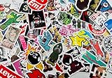 100 Piece Skateboard Decal/Pack Cool Waterproof Stickers for Laptop Water Bottle Suitcase Phone Luggage, Skateboarding Stickers Decal for Adults