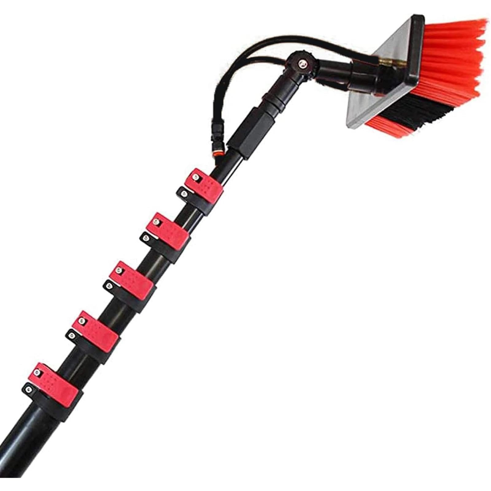 Manche en alliage d'aluminium robuste pour brosse hydro-nettoyante