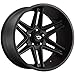Vision 363 Razor 22x12 8x170-51mm Satin Black Wheel Rim 22" Inch